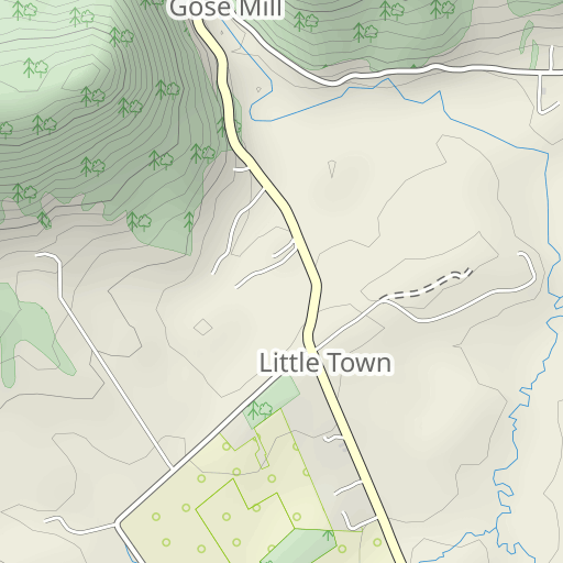 Tazewell County Va Gis Burkes Garden Rural Historic District Topo Map Va, Tazewell County (Garden  Mountain Area) Topo Zone