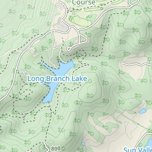 Long Branch Lake Map Long Branch Lake Topo Map Wv, Summers County (Pipestem Area) Topo Zone