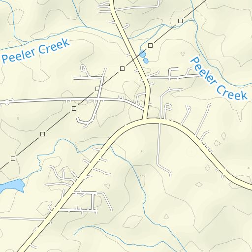 Davie County Nc Gis Davie Crossroads Topo Map Nc, Davie County (Cooleemee Area) Topo Zone