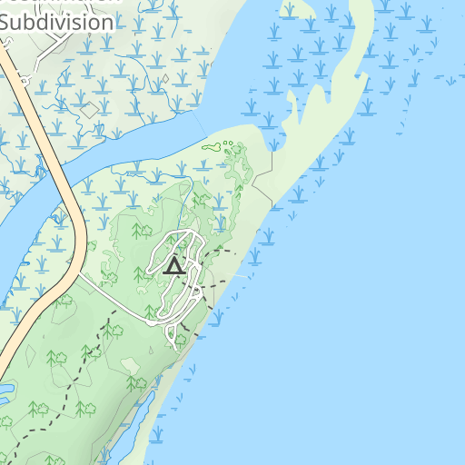Harbor Island Sc Map Harbor Island Topo Map Sc, Beaufort County (Saint Helena Sound Area) Topo  Zone