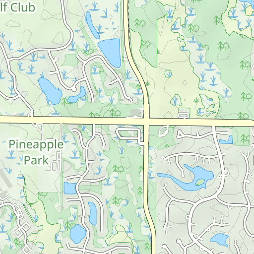 Center Map of Treasure Coast Square - A Shopping Center In Jensen