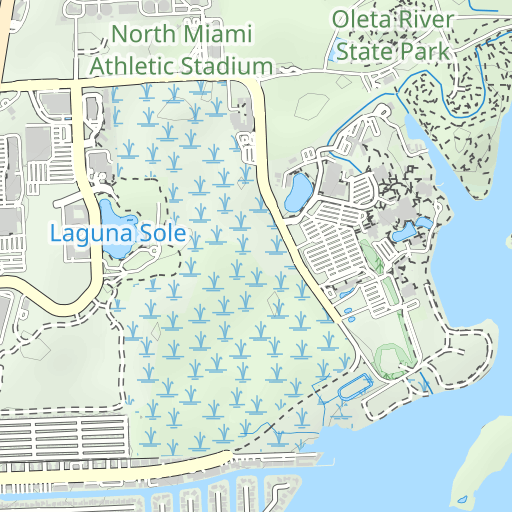 greynolds park map