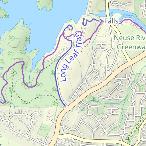 Falls Lake Topo Map Falls Lake Topo Map Nc, Wake County (Wake Forest Area) Topo Zone