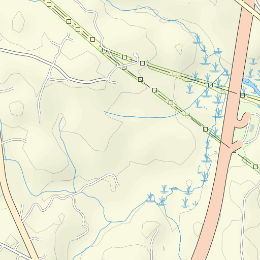 Warren County Nc Gis Blue Mud Creek Topo Map Nc, Warren County (Bracey Area) Topo Zone