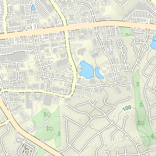 Map Of Chesterfield Towne Center Chesterfield Towne Center Shopping Center Topo Map Va Chesterfield County Bon Air Area Topo Zone