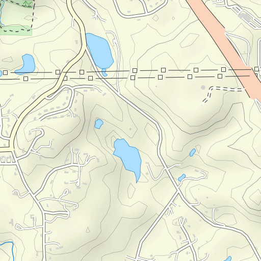 New Windsor Mall Shopping Center Topo Map NY, Orange County