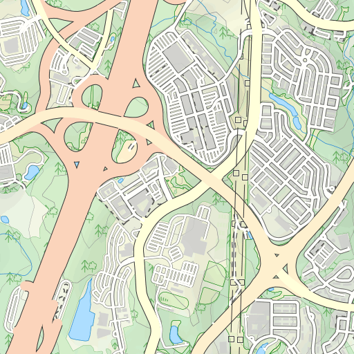 Potomac Mills Map - Retail area - Prince William County, Virginia, USA