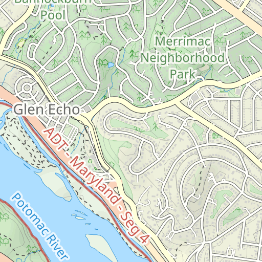 PARK MAP  Glen Echo Park