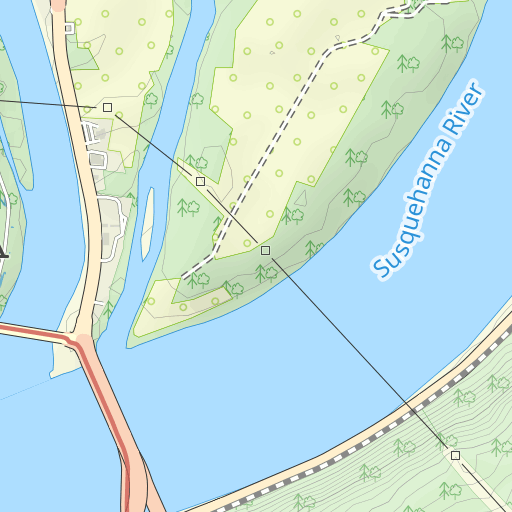 where is the susquehanna river located on a map