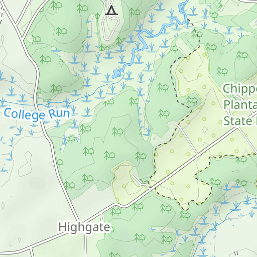 Chippokes State Park Map Chippokes Plantation State Park Topo Map Va, Surry County (Hog Island Area)  Topo Zone