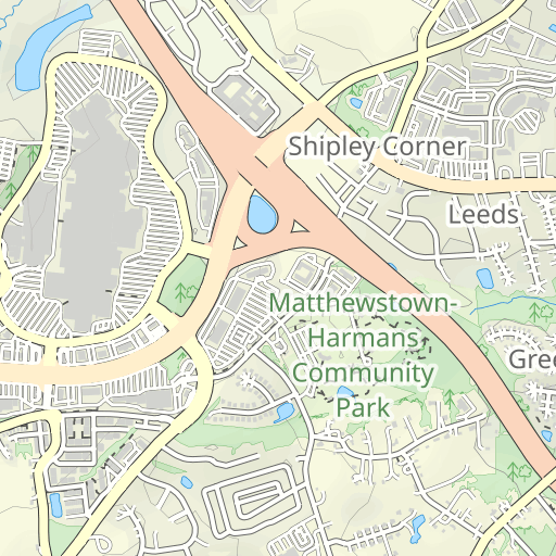 Map Of Arundel Mills Arundel Mills Mall Topo Map Md, Anne Arundel County (Relay Area) Topo Zone