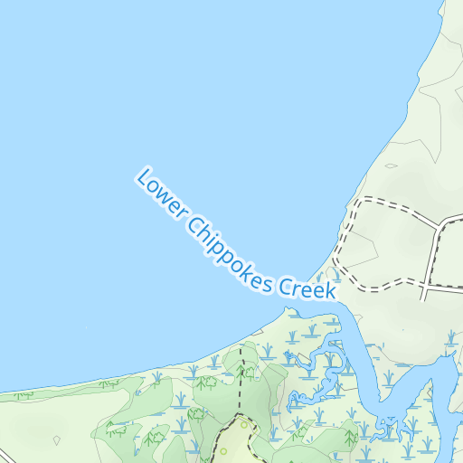 Chippokes State Park Map Chippokes Plantation State Park Topo Map Va, Surry County (Hog Island Area)  Topo Zone