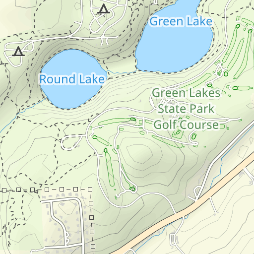Green Lakes State Park Map Green Lakes State Park Topo Map Ny, Onondaga County (Manlius Area) Topo Zone
