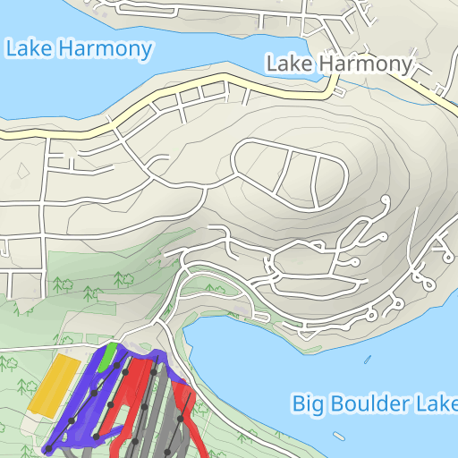 Lake Harmony Pa Map Lake Harmony Topo Map Pa, Carbon County (Blakeslee Area) Topo Zone