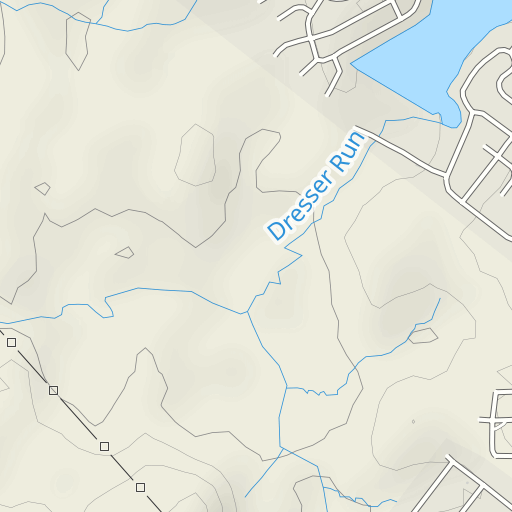 Pocono Country Place Map Pocono Country Place Topo Map Pa, Monroe County (Buck Hill Falls Area) Topo  Zone
