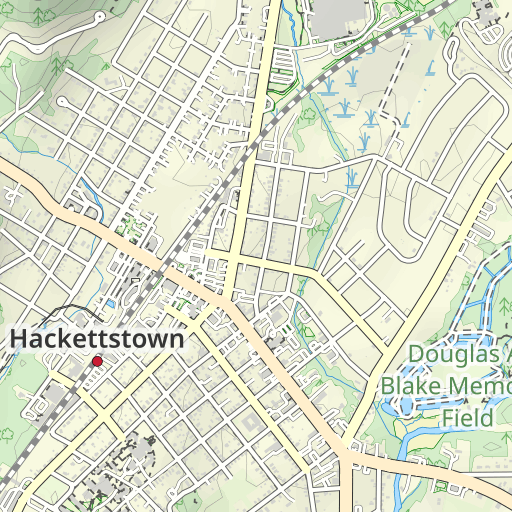 Map Of Hackettstown Nj Hackettstown Topo Map Nj, Warren County (Hackettstown Area) Topo Zone