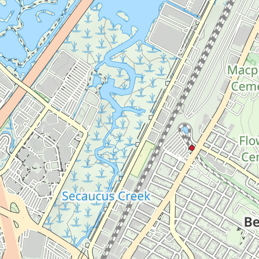 union city nj map