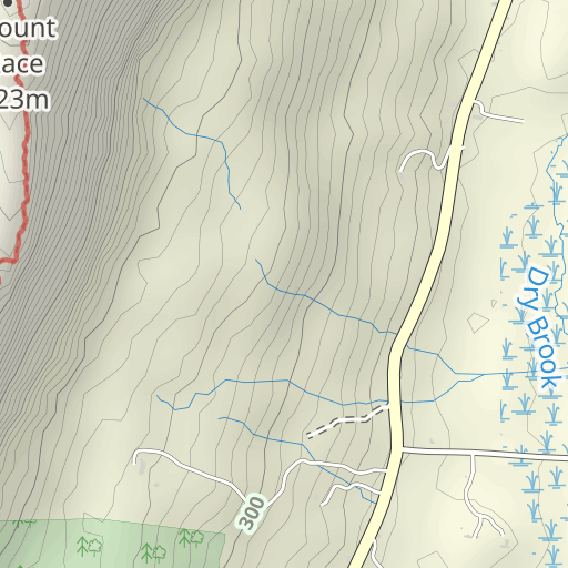 Bear Rock Falls Topo Map Ma Berkshire County Bash Bish Falls Area Topo Zone