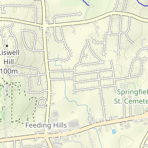 Feeding Hills Ma Map Feeding Hills Topo Map Ma, Hampden County (West Springfield Area) Topo Zone