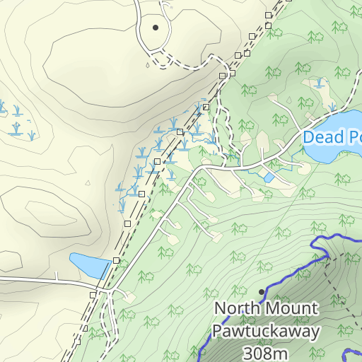 Pawtuckaway State Park Map Pawtuckaway State Reservation Topo Map Nh, Rockingham County (Mount  Pawtuckaway Area) Topo Zone
