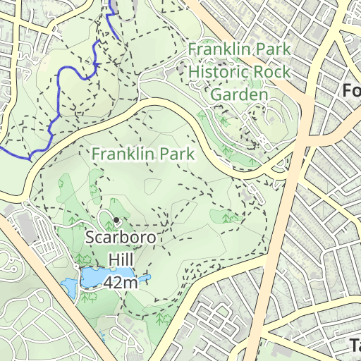 Franklin Park Zoo Map