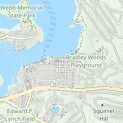William K Webb Park Topo Map Ma Norfolk County Hull Area Topo Zone