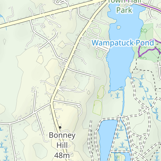 Wampatuck Pond  Town of Hanson MA