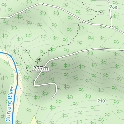 Bee Bluff Topo Map Shannon County Mo The Sinks Area