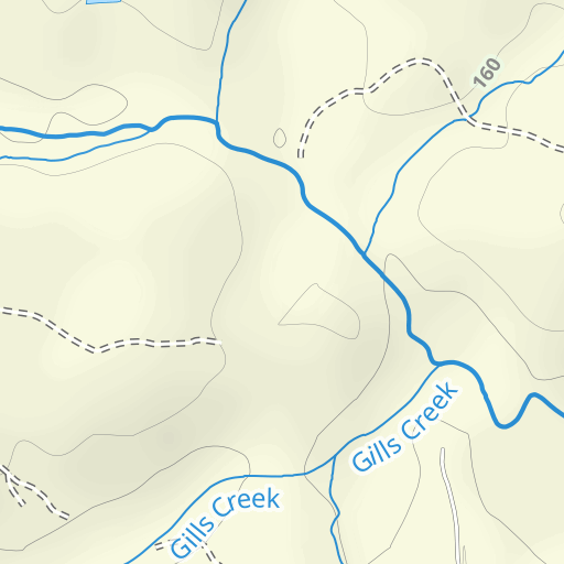 Gills Creek Topo Map Lunenburg County Va Keysville Area