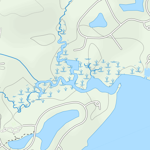 Sikes Branch Topo Map Carteret County Nc Salter Path Area