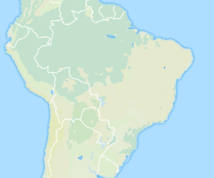 Map of Brazil